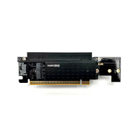 Adt-Link Pcie 5.0 X16 To X8X4X4 Nvme Ssd Expansion Half Height To Full Height Split Card Supports Ge