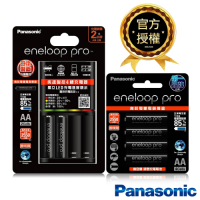 Panasonic eneloop 鎳氫電池充電器3號電池套裝（充電器組+3號4入）