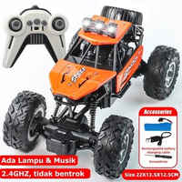 LC - Mobil Remote Control 2WD RC Kendaraan Off-Road Remote Control Mainan Anak Mainan Hadiah Natal M