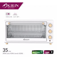Kirin Kirin Beauty Oven 35 Liter KBO - 350WB / Oven Listrik/ Pemanggang - White