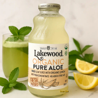 Lakewood Organic Pure Aloe with Lemon Juice