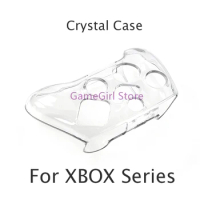 1pc Clear Transparent Crystal Case Game Handle Protective Shell For XBOX Series S X Controller