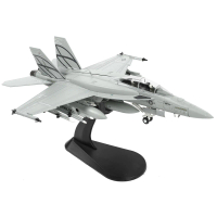 Model Pesawat Aloi Diecast, Reka Bentuk Ultimate Hornet, Skala 1 / 72, F18F Jet Pejuang Simulasi Kit