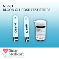 NIPRO Premier Blood Glucose Test Strip (50 T) | Strip Tes Gula Darah