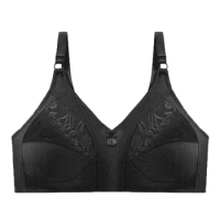 Hot Full Cup Thin Underwear Small Women's Bra Plus Size Underwire  Undershirts Lace Big Breast C D Cup Tube Top Bh 36 80 38 85 90