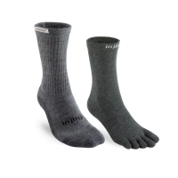 【Injinji】Hiker 男 羊毛中筒健行襪-外襪+內襪(登山襪 健行襪 羊毛登山襪 男襪)