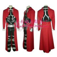 2016 Fate Stay Night Archer Cosplay Uniform Suit Men's Halloween Full Set Costumes Custom Size