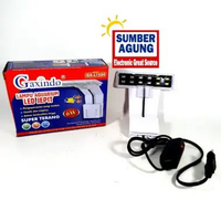 Gaxindo Lampu Aquarium Jepit 6W 1524 Lampu LED Waterproof 6Watt GXL1524 RGB 3 Warna Untuk Akuarium K