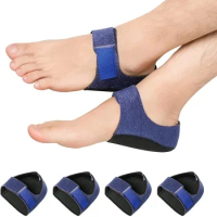 1Pair Silicone Heel Protector Shock absorbing Insoles for Feet Stockings Repair Skin Care Heel Pads Plantar Fasciitis Relief