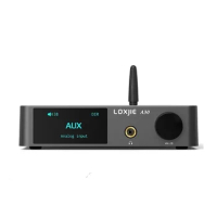 Top A30 Desktop Stereo Audio Power Amplifier &amp; Headphone Amp Support APTX Bluetooth 5.0 ESS DAC Chip With Remote Control