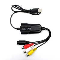 H1111Z New USB 2.0 Audio Video Capture Card Adapter VHS to DVD Video Capture for Windows 10/8/7/XP Capture Video Device Adapter