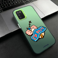 เคสโทรศัพท์, สำหรับ Samsung A03S, A02S, M02S, F02S, กึ่งโปร่งใส, บางเฉียบ, ฝ้า, เคส