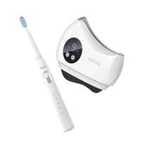 【TECO 東元】美麗佳人組合 電動牙刷XYFXB5088 + KINYO USB充電刮痧儀AMR-203(贈 奈米海綿3入)