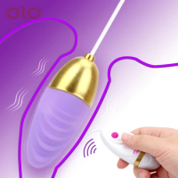 OLO 12 Speed Panties Vibrating Eggs for Woman Remote Control Bullet Vibrator G Spot Clitoris Massager Sex Toys Sex Shop