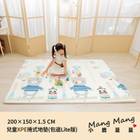 Mang Mang小鹿蔓蔓 兒童XPE捲式地墊(包邊Lite版)-森林小熊