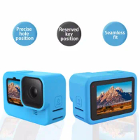 Proof All Inclusive Silicone Camera Protector Rubber Action Camera Shell For gopro hero 9 Camera Lens Protect Cover Camera Case