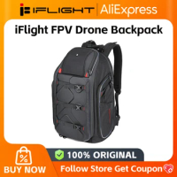 IFlight FPV Drone Backpack 530X340X260mm 33 Liter Volume Resizable Compartments Ntegrated RGB Light Strips For FPV Drone Goggles