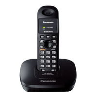 โทรศัพท์ไร้สาย สีดำ Panasonic KX-TG3600BX