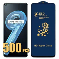 500pcs ESD Tempered Glass Anti Dust Screen Protector Film Shield For Samsung Galaxy A21S A01 A11 A21 A31 A41 A51 A61 A71 A81 A91