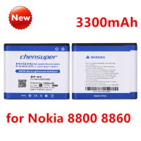 chensuper Original 3300mAh BP-6X Li-ion Phone Battery for Nokia 8800 8860 Sirocco N73i Cell Phone Battery