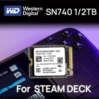 Western Digital WD SN740 2TB 1TB 2230 M.2 NVMe PCIe 4.0 SSD for Steam Deck Rog Ally GPD Surface Laptop Tablet Mini PC Computer
