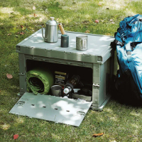 【SHIMOYAMA 日本霜山】工業風耐重摺疊置物收納箱-75L-2色可選(工業風 收納箱 整理箱 露營)