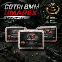 BB 6mm Kualitas Premium Isi 300Butir