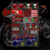 Motorcycle For Ducati Sticker Decal Performance Monster Logo
