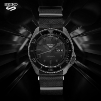 SEIKO 精工 5 Sports 系列潮流機械錶 (4R36-07G0F/SRPD79K1)-黑帆布/42.5mm ˍSK040