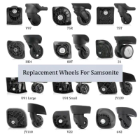 Suitable For Samsonite Suitcase Wheel Replacement Trolley Case Pulley Suitcase Casters Durable Password Box Wheel Repair Parts