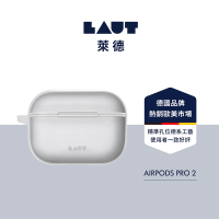 【LAUT 萊德】AirPods Pro 2 防摔防塵保護殼-霧灰(支援無線充電)
