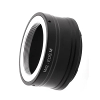 M42 - EF-M Mount Adapter Ring for M42 (M42x1) Screw Lens for Canon EOS EF-M EFM Camera M1 M2 M3 M10 M50 M100 M200 etc.