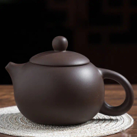 Purple Clay Teapot Zhengzhong Chaozhou Kung Fu Tea Set Zhuni Teapot Small Teapot Purple Clay Teapot 