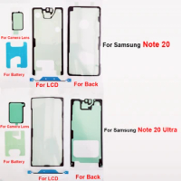 For Samsung Galaxy Note 20 Note 20 Ultra SM-N985 SM-N986 4G/5G LCD Screen Back Battery Cover Camera Lens Adhesive Sticker Tape