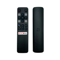 RC802V FNR1 Voice Remote Control For TCL Android Smart TV 32S6510S 32S6500 32A325 32A323 49P30FS 43P615 55P8 40S6510FS