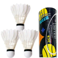Duck Feather Shuttlecocks 3pcs Feather Badminton Balls Shuttlecocks Duck Feather Badminton Shuttlecocks Professional High Speed
