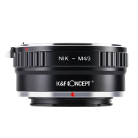 K&amp;F CONCEPT Lens Mount Adapter Ring for Nikon AI Lens (to) fit for Olympus Panasonic Micro 4/3 M4/3 Mount Camera Body