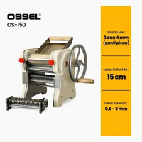 OSSEL Giling Mie Manual Gilingan Mie Manual Ampia Pembuat Mie Laker Bearing Roller Stainless Steel O