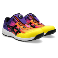 【asics 亞瑟士】1273A096-750(WINJOB CP209 BOA 多彩系列 寬楦 工作防護鞋)