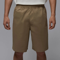 【NIKE 耐吉】AS M J ESS WOVEN SHORT 喬丹 卡其色 休閒褲 工作褲 鬆緊帶 穿搭 短褲(HF9336-257)