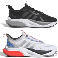 Adidas ALPHABOUNCE+ 男鞋 慢跑 避震 透氣 白/黑 HP6139/HP6144