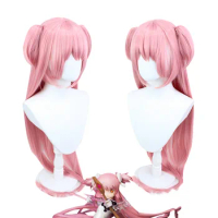 Kaname Madoka Wig Anime Puella Magi Madoka Magica Cosplay Ultimate Madoka Pink Long Hair High Heat Resistant Hair