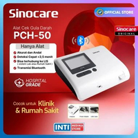 SINOCARE - Portable HbA1c Hemoglobin Analyzer PCH-50 Connect BLUETOOTH Alat Cek Gula Darah Hasil Cep