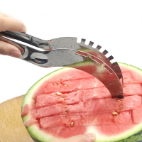 切西瓜神器 水果切片器分割器 加大加厚304不銹鋼切果刀切割器1入