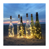 【舒米好物】LED 酒瓶塞 銅絲燈 1米(酒吧燈 生日佈置 聖誕節裝飾 禮物包裝 求婚佈置 派對佈置 情人節)