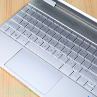 For Hp Spectre X360 13.3 Inch Soft Keyboard Protector Skin Cover for HP Spectre X360 Laptop (2017 Newest Model) 13" Clear