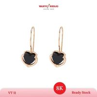 WAHYU REDJO – ANTING GONDEL LOVE HITAM 8K EMAS ASLI 100% NON PAMERAN