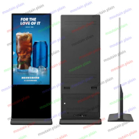 LCD Digital Signage and Displays Lcd Kiosk 4k Indoor Advertising Player HD Touch Screen Kiosk 43 49 55 65 Inch HD Poster