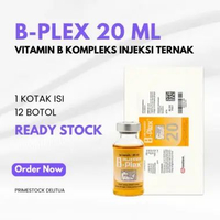 B Plex 20 ml Medion Vitamin B Kompleks Injeksi untuk Ternak (1 Kotak Isi 12 Botol)