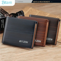 Bitzen Dompet Lipat Kulit Pria Men Fashion Wallet